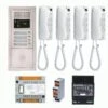 GTBA4E Pack Audio 4 BP Avec 4 Postes GT1D Programmés AIPHONE -Portes Et Accessoires 200375 800x800