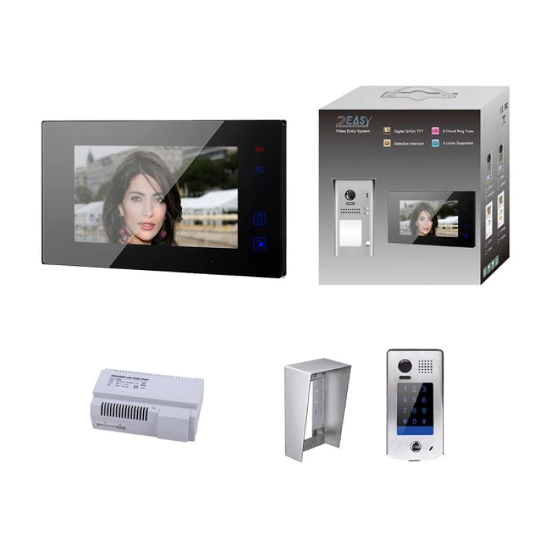 KIT VIDEO AO 7 POUCES AVEC MÉMOIRE + CAMERA SAILLIE AVEC DIGICODE 3 KIT VIDEO AO 7 POUCES AVEC MÉMOIRE + CAMERA SAILLIE AVEC DIGICODE