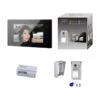 KIT VIDEO AO 7 POUCES AVEC MÉMOIRE + CAMERA SAILLIE AVEC LECTEUR DE BADGES -Portes Et Accessoires 2easy domozoom 800x800