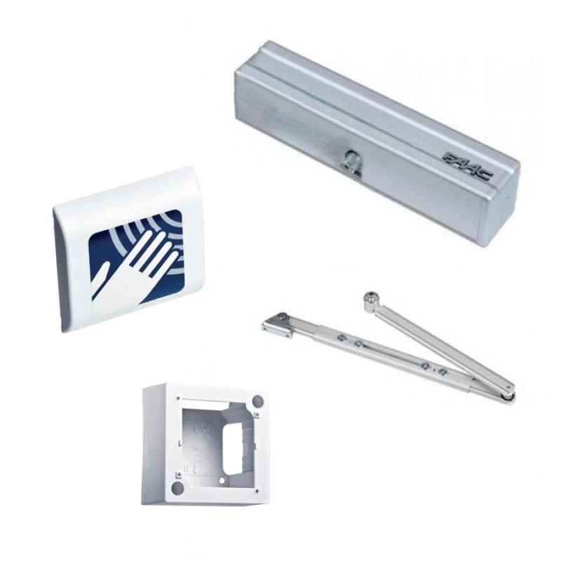 BOX BRAS A POUSSER ACCESSIBILITE 950 N PORTE BATTANTE PIETONNE FAAC 24V 3 BOX BRAS A POUSSER ACCESSIBILITE 950 N PORTE BATTANTE PIETONNE FAAC 24V