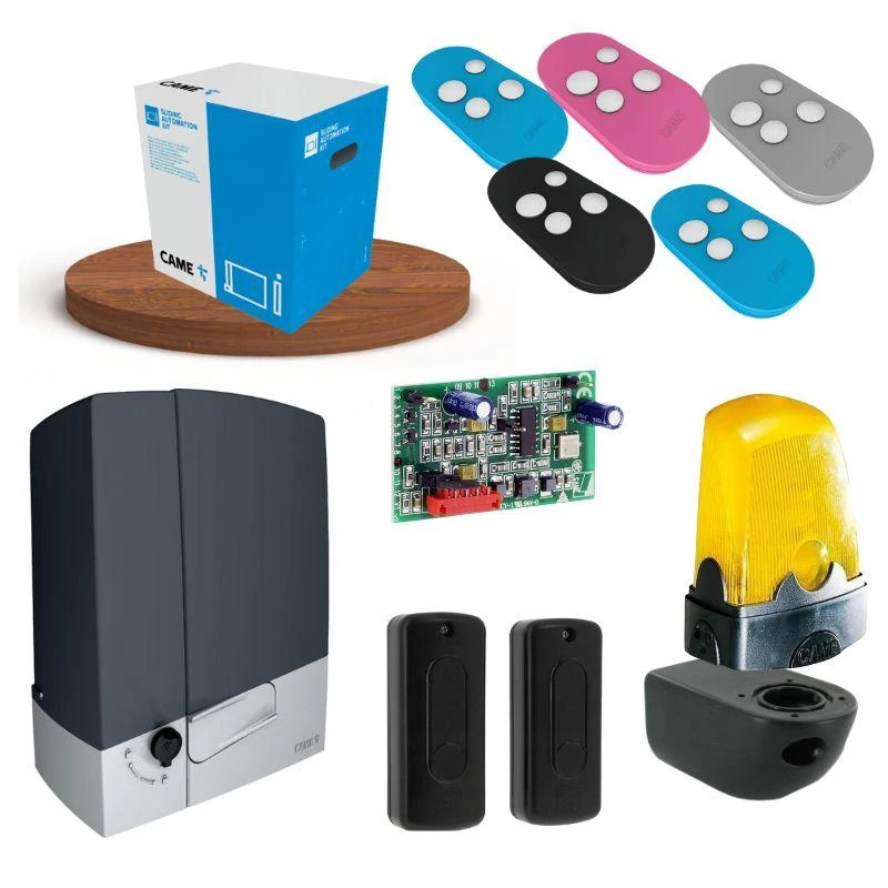 Kit BXV Connect Line Motorisation Portail Coulissant 24V CAME 3 Kit BXV Connect Line Motorisation Portail Coulissant 24V CAME