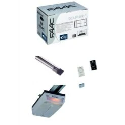 KIT DOLPHIN D600 RAIL COURROIE Motorisation Porte De Garage FAAC 24V