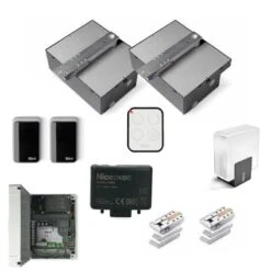 L-FABKIT 4024 Motorisation Portail 2 Battants NICE 24V