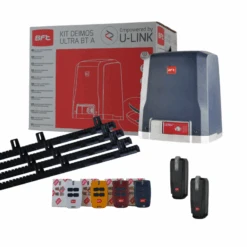 OFFRE PRO - KIT DEIMOS ULTRA BT A600 Motorisation Pour Portails Coulissants 24V BFT Avec Crémaillère