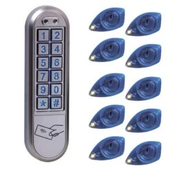 PACK KRN1000 DIGICODE AVEC LECTEUR DE BADGES SEWOSY + 10 BADGES