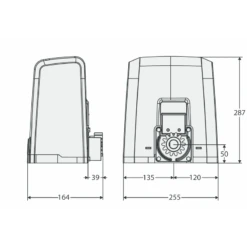 Kit DEIMOS BT A600 Motorisation Portail Coulissant BFT -Portes Et Accessoires size deimos a 800x800 3