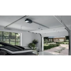 SPIDO16BKCE Kit Motorisation Pour Porte De Garage Avec Rail 2 X 1,6 M à Courroie NICE -Portes Et Accessoires spido plafonnier 800x800