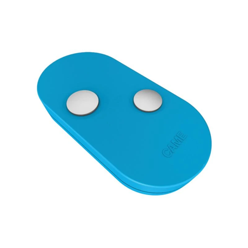 TOPD2RBS Télécommande 2 Canaux Bleue à Code Tournant CAME 3 TOPD2RBS Télécommande 2 Canaux Bleue à Code Tournant CAME