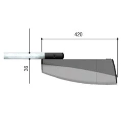 KIT VER SANS RAIL Motorisation Porte De Garage CAME 24V 8K01MV-005 -Portes Et Accessoires ver schema 2 800x800