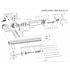 ATTACHE AVANT POUR MOTEUR MINI TANK SEA
